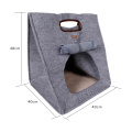 3 en 1 Funcional Cat Cat Felt Cat Window Cave Cat Cat Cama